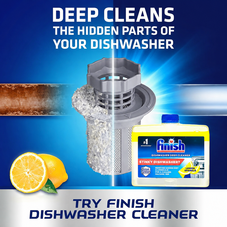 جرمگیر ماشین ظرفشویی فینیش | Finish Dishwasher Cleaner