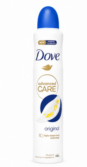 اسپری بدن dove داو انگلیسی