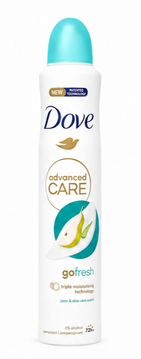 اسپری بدن dove داو انگلیسی