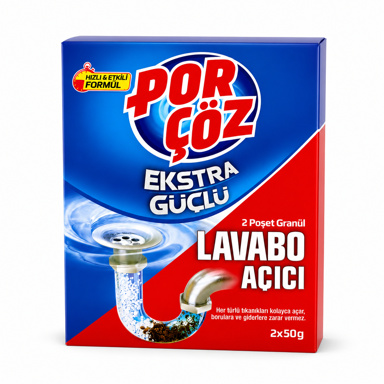 پودر لوله باز کن پورچوز porçoz