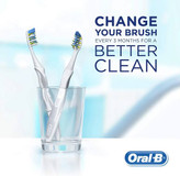 مسواک اورال بی Criss Cross Deep Clean – برس متوسط، بسته ۲ عددی