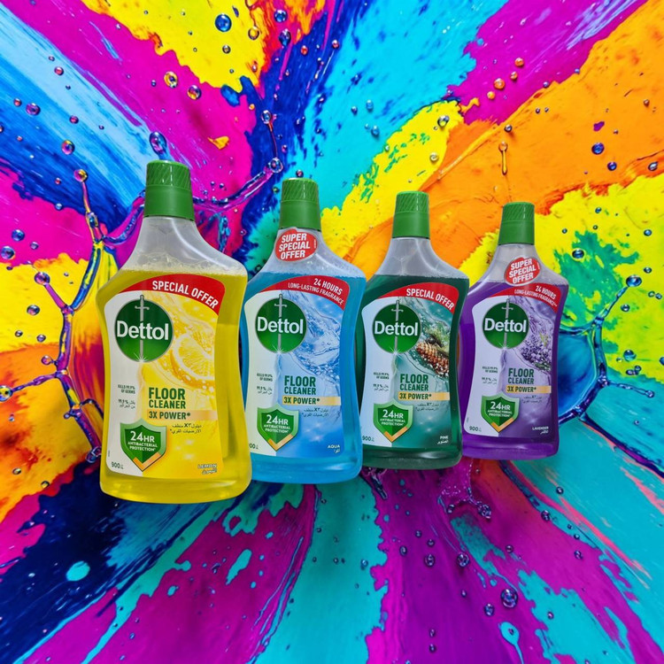 مایع کفشوی دتول ۹۰۰ میلیلیتر | Dettol Floor Cleaner 900ml