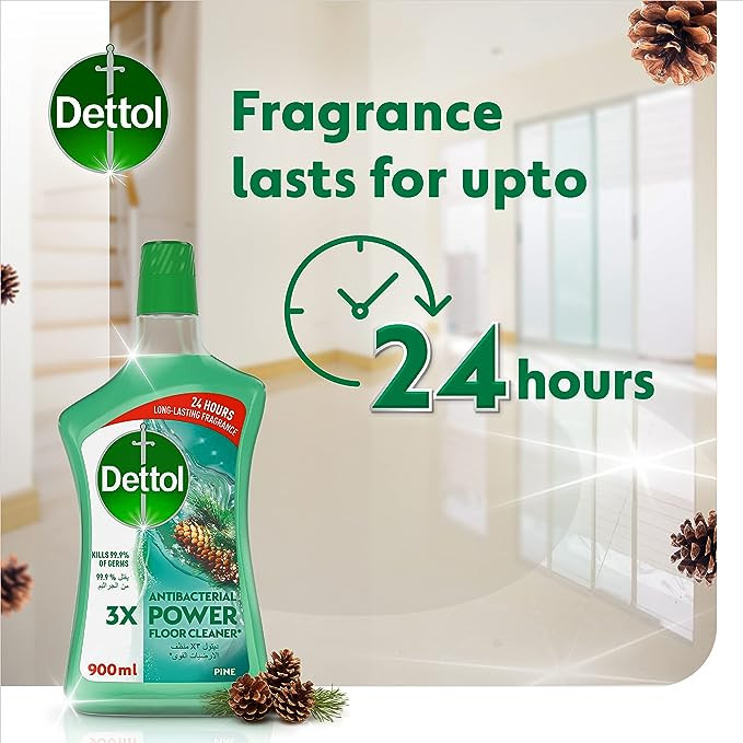 مایع کفشوی دتول ۹۰۰ میلیلیتر | Dettol Floor Cleaner 900ml