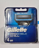 تیغ یدک ژیلت پروشیلد چیل بسته ۴ عددی | Gillette ProShield Chill