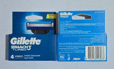 تیغ یدک ژیلت مچ ۳ توربو بسته ۴ عددی | Gillette Mach3 Turbo