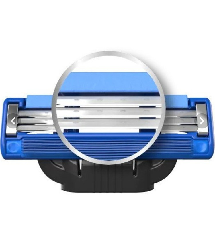 دسته اصلاح ژیلت مچ ۳ پلاس به همراه ۲ تیغ یدک | Gillette Mach3+ Razor