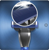 دسته اصلاح ژیلت مچ ۳ توربو با توپ سهبعدی به همراه ۲ تیغ یدک | Gillette Mach3 Turbo 3D Ball