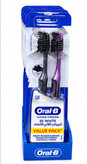 مسواک اورال بی کراس اکشن 3D وایت مدل سفیدکننده دندان، بسته اقتصادی دو عددی Oral-B CrossAction 3D White Value Pack