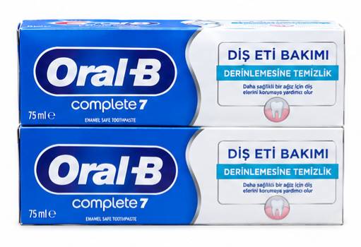 خمیر دندان اورال‌بی کامپلیت ۷ مراقبت از لثه دوقلو ۷۵ میلی‌لیتری | Oral-B Complete 7 Gum Care Toothpaste