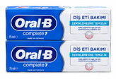 خمیر دندان اورالبی کامپلیت ۷ مراقبت از لثه دوقلو ۷۵ میلیلیتری | Oral-B Complete 7 Gum Care Toothpaste