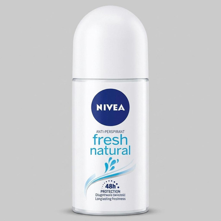 رول ضد تعریق نیوآ NIVEA مدلهای Fresh Natural، Dry Comfort، Black & White، Invisible Pure و Derma Control