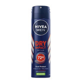 اسپری ضدتعریق مردانه نیوآ NIVEA MEN مدلهای مختلف ۴۸ و ۷۲ ساعته